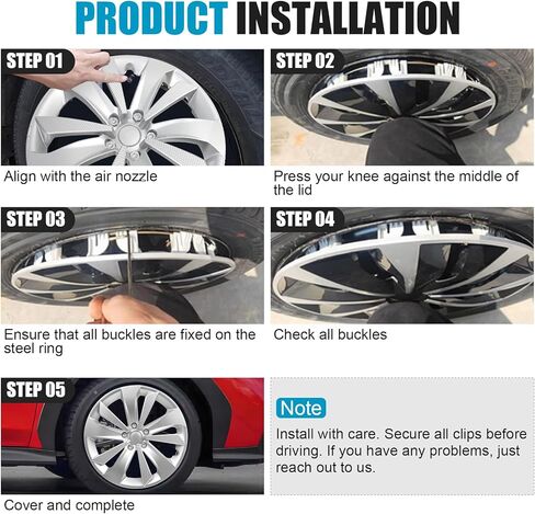 Hubcap Wheel Hub Cover for Subaru Impreza 2017-2023 Accessories, OEM Style Replacement Part Hub Cap Lossless Installation Wheel Cap for Subaru Impreza 28811FL010, Chrome Plated Silvery 16 Inch 1PC in Saudi Arabia