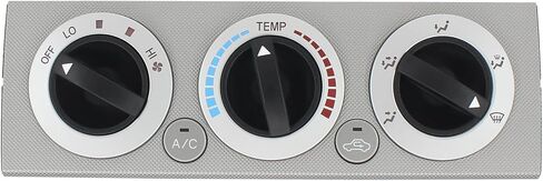 Dash Climate AC Heater Temperature Control Switch Panel Silver for Toyota Tacoma 2005-2008 in Kuwait