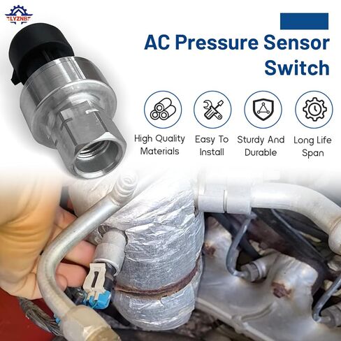 AC Pressure Switch Sensor fit for 2002-2021 Chevy Suburban 2003-2020 GMC Sierra for Buick Cadillac Pontiac Isuzu OE#13587668 1551343 in Saudi Arabia