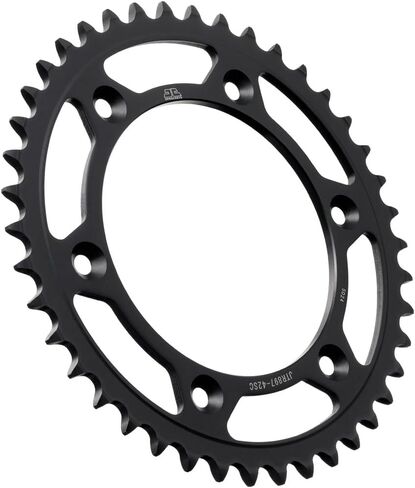 JT Sprockets JTR897.42SC 42 ضرس خلفي فولاذي خفيف الوزن للتنظيف الذاتي، فردي in Saudi Arabia