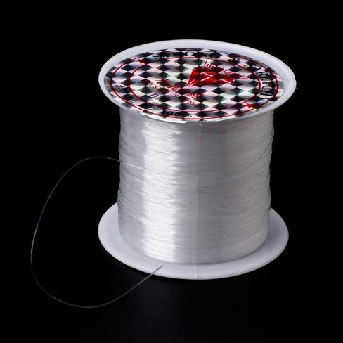 Crystal Wire Clear String Line Invisible Thread Cord for Hanging Decorations Beading and Jewelry Making in Saudi Arabia