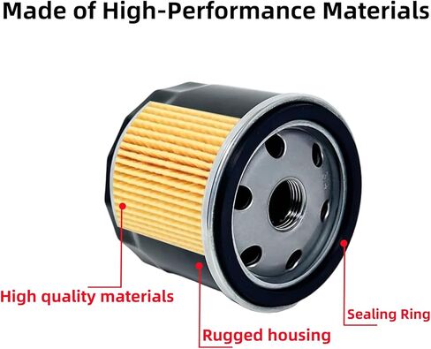 4Pcs 12 050 01 Oil Filter Fits for Kohler 7000 Series 12-050-01 12-050-01-S 1205001S KH-12-050-01-S 12 050 01-S 12 050 01-S1 Engine for Cub Cadet XT1, Craftsman Troy Bilt Bronco Lawn Mower in Kuwait