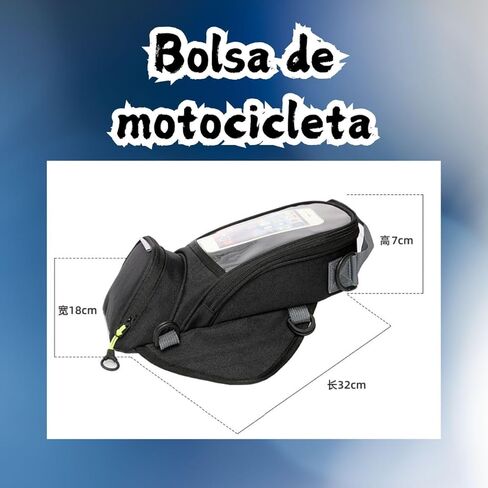 Motorcycle Bag For Honda XR150L 2020-2024, Waterproof And Durable Motorbike Bag Touch Screen Phone Bag Easy To Install Scratch-Resistant in Saudi Arabia