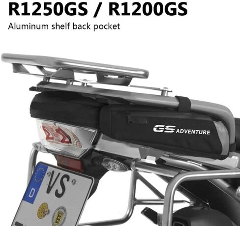 حقيبة أدوات إطار الدراجة النارية بتصميم مقاوم للماء بالكامل تناسب R1200GS LC R1250GS ADV F850GS F750GS GS1200 حقيبة جانبية إطار حقيبة صندوق رف رف أمتعة السفر حقيبة مضادة للماء حقيبة الذيل in Kuwait