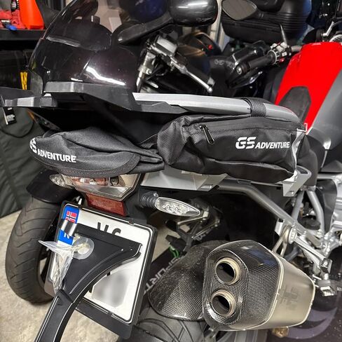 حقيبة أدوات إطار الدراجة النارية بتصميم مقاوم للماء بالكامل تناسب R1200GS LC R1250GS ADV F850GS F750GS GS1200 حقيبة جانبية إطار حقيبة صندوق رف رف أمتعة السفر حقيبة مضادة للماء حقيبة الذيل in Kuwait