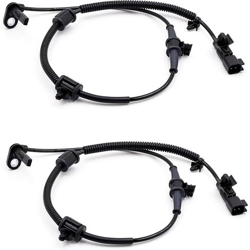 2Pcs Front Left and Right ABS Wheel Speed Sensor Compatible with Buick 2010-2013 Allure LaCrosse 2011-2013 Regal L4 V6 2.4L 3.6L Replaces 12841616 12848538 22821303 22821303 ALS2046 5S14007 in Kuwait
