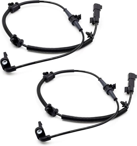 2Pcs Front Left and Right ABS Wheel Speed Sensor Compatible with Buick 2010-2013 Allure LaCrosse 2011-2013 Regal L4 V6 2.4L 3.6L Replaces 12841616 12848538 22821303 22821303 ALS2046 5S14007 in Kuwait