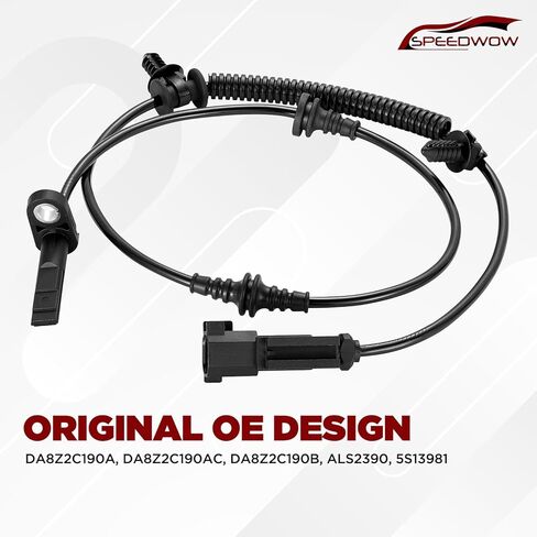 SPEEDWOW 1PC ALS2390 ABS Wheel Speed Sensor Compatible with Explorer 2013-2019; Compatible with Police Interceptor Utility in Kuwait