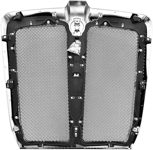Chrome Front Hood Radiator Replacement Grille Fit for Kenworth T680 2022+ Grill with Bug Screen in Saudi Arabia