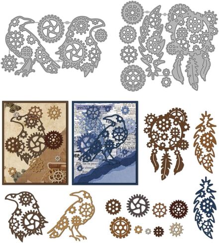 MAYJOYDIY Lily of The Valley Layered Metal Die Cuts Flowers Cutting Dies Leaves Embossing Template Stems Carbon Steel Cutting Stencils for Card Making DIY Scrapbooking Album Handbook Gift Decoration in Kuwait