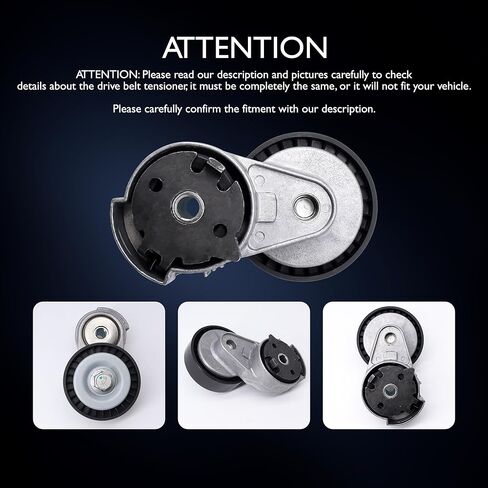 مجموعة شد حزام تكييف الهواء HiSport 38196 مع بكرة متوافقة مع شيفروليه بونتياك كامارو 1998-2002، كورفيت 1997-2004 وفايربيرد 1998-2002، GTO 2004-2006 استبدال 12555425 in Kuwait