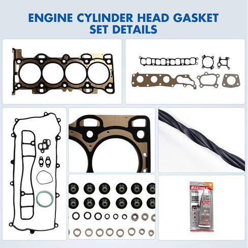 Cylinder Head Gasket Set Fit for Mazda 3 2.3L Replace OE HS26407PT in Kuwait