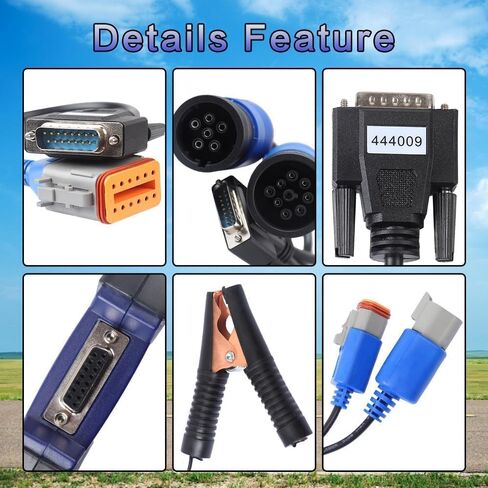 Diesel Universal Heavy Duty Truck Excavator Diagnostic Scanner Tool forNexiq USB Link 2 Heavy Duty Truck Scanner 124032 Diagnosis USB Link 2 Interface Adapter in Kuwait
