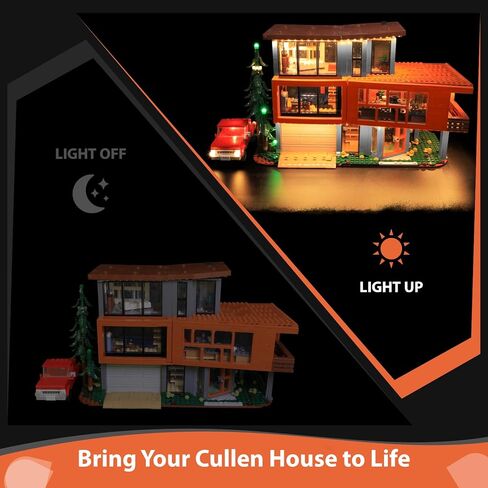 LED Light Kit Compatible with Lego 21354 Twilight The Cullen House - Creative Forest Mansion Lighting Set for Ideas 21354 Building Blocks Model (NO Building Model) in Saudi Arabia
