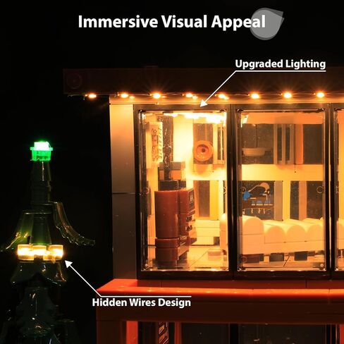 LED Light Kit Compatible with Lego 21354 Twilight The Cullen House - Creative Forest Mansion Lighting Set for Ideas 21354 Building Blocks Model (NO Building Model) in Saudi Arabia