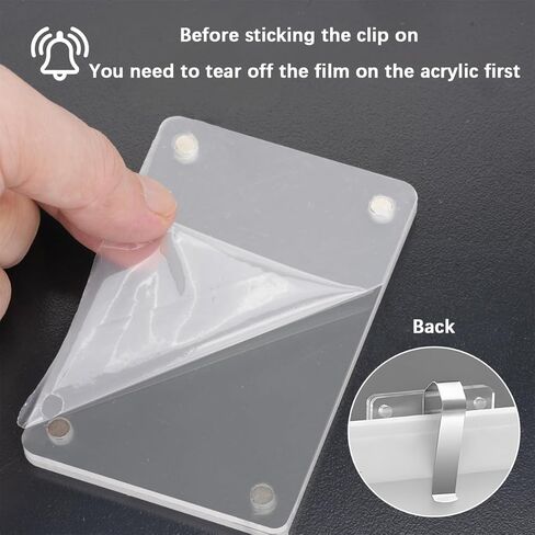 BESULEN Car Sun Visor Photo Holder, Drive Safe Daddy I Love You Magnetic Personalized Acrylic Picture Frame, Decorate Your Vehicle Photo Display Clip, Universal Automotive Accessories in Kuwait