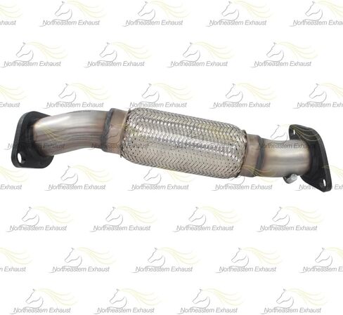 Exhaust Front Flex Pipe Compatible with Hyundai Santa Fe Sport 2013-2018 2.4L | Kia Sorento 2014-2015 2.4L | Stainless Steel | Northeastern Exhaust | Includes Gaskets & Bolt Kit | Direct-Fit in Kuwait