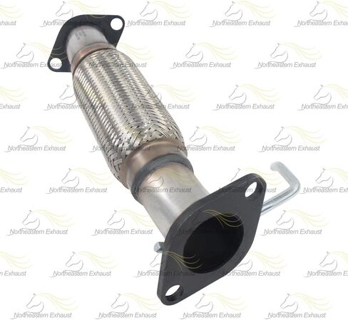 Exhaust Front Flex Pipe Compatible with Hyundai Santa Fe Sport 2013-2018 2.4L | Kia Sorento 2014-2015 2.4L | Stainless Steel | Northeastern Exhaust | Includes Gaskets & Bolt Kit | Direct-Fit in Kuwait