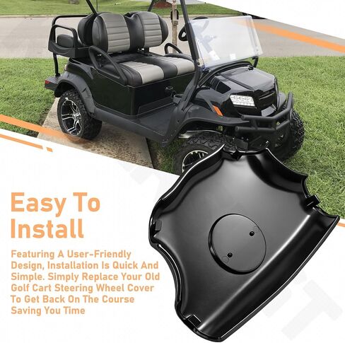 71147G01 Steering Wheel Cover for EZ-GO Golf Cars, Compatible with EZ-GO TXT, RXV, Med-alist, ST350, Express Golf Carts in Saudi Arabia