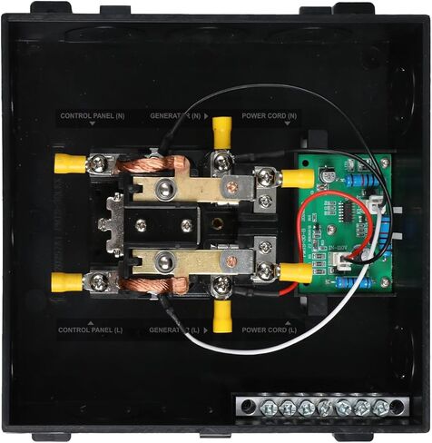 Renogy 30Amp Transfer Switch for Solar Inverters, Home Generators, Shore Power, ATS, Automatic Transfer Switch for RV, Travel Trailer, Camping Van, 120VAC in Kuwait