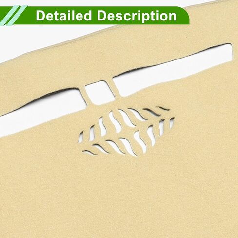 Dashboard Cover for Cadillac XT5 2016-2020 Non-Slip Interior Dash Cover Mat Polyester Silicone in Kuwait