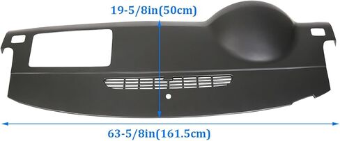 Suitable for Custom Fit Dashboard Cover for 2007-2014 Tahoe, Suburban, and Yukon – ZTLY0078BK Black in Kuwait