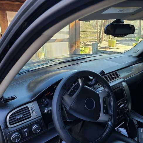 Suitable for Custom Fit Dashboard Cover for 2007-2014 Tahoe, Suburban, and Yukon – ZTLY0078BK Black in Kuwait