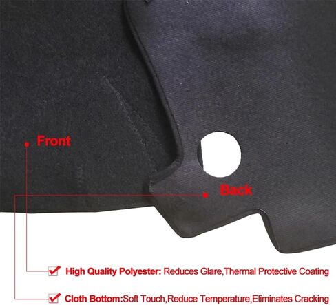 Fit for BYD Tang MK2 2018 2019 2020,Dash Mat Dashboard Cover,Car Interior Dash Board Cover Mat,Anti-Slip Dash Board Cover Mat in Saudi Arabia