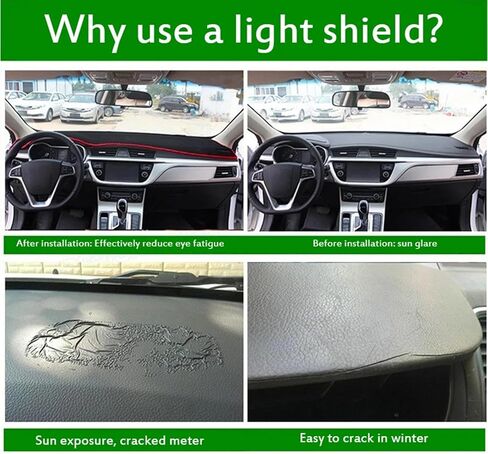 Fit for BYD Tang MK2 2018 2019 2020,Dash Mat Dashboard Cover,Car Interior Dash Board Cover Mat,Anti-Slip Dash Board Cover Mat in Saudi Arabia