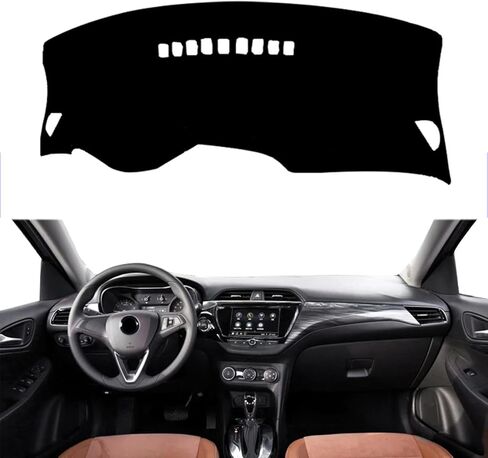 Fit for Buick Excelle 2018-2020,Car Dashboard Cover,Non-Slip Dash Mat Dashboard Cover,Black Dash Cover Mat,Automotive Interior in Saudi Arabia