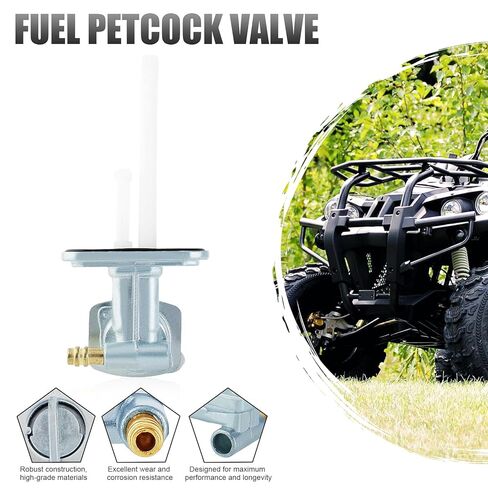 Fuel Gas Petcock Valve Tank Switch Compatible with Yamaha Warrior 350 YFM350 Wolverine 350 YFM350X Radian 600 Tri Moto 200 225 Midnight Road Star XV 1300 1600 1700 Virago 750 V-Star 650 1100 in Kuwait