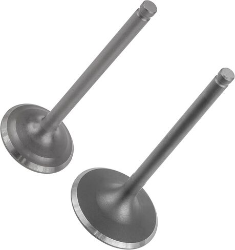 Caltric Exhaust and intake Valves Compatible with Honda 14721-HN0-A00 14711-HN0-A00 in Kuwait