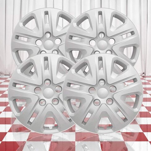 Set of 4 Silver 10 Spoke 17" Wheel Covers for Dodge Grand Caravan SE 2015-2018 in Saudi Arabia