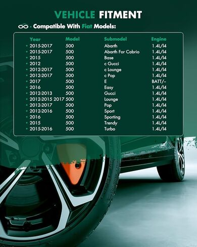 SCITOO Front Right CV Axle Drive Shaft Assembly Fit For Fiat 500 1.4L l4 2015-2017,For Fiat 500 1.4L l4 2012-2014 66-3825 AT in Kuwait