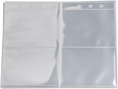 10pcs A5 Binder Sleeves, 1P 2P 4P Photo Album Binder Refill Inner Cards, Photocard, Photocard Sleeves, Photo Album Refill for Pages, Pocket Ring Binder, Plastic Photo Page Protector in Kuwait