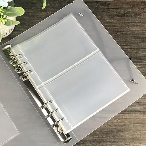 10pcs A5 Binder Sleeves, 1P 2P 4P Photo Album Binder Refill Inner Cards, Photocard, Photocard Sleeves, Photo Album Refill for Pages, Pocket Ring Binder, Plastic Photo Page Protector in Kuwait