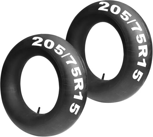 2 Pack 205/75R15 Heavy-Duty Inner Tubes with TR13 Short Rubber Valve Stems for, 215/75R15, 215/70R15 and 225/70R15 KR14/15 Tires in Saudi Arabia