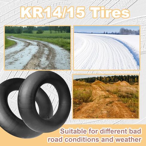 2 Pack 205/75R15 Heavy-Duty Inner Tubes with TR13 Short Rubber Valve Stems for, 215/75R15, 215/70R15 and 225/70R15 KR14/15 Tires in Saudi Arabia