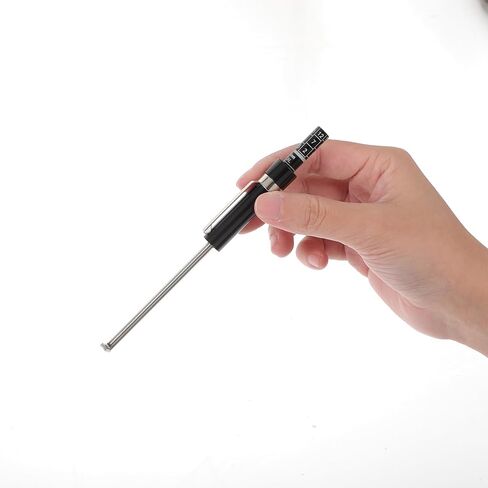 Sibba Brake Pad Thickness Gauge Professional Brakes Measuring Tool with Scale for Internal & External Brake Pads Automotive Brakes Pad Tester & Detection Pen Compatible for All Cars on The Market in Kuwait