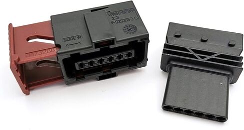 Artemisia 1 Set 6 Pin Auto Tyco Accelerator Pedal Sensor Connector Plug Compatible with Che~rlet F~at Hyu~dai VW Kia Mits~bishi 6-929265-2 6-929264-2 (Color : Gray, Size : 1 Set of Female) in Saudi Arabia