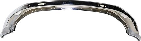 Garage-Pro Bumper for Ram 1500 2013-2018 Front Lower Chrome Steel w/Fog Light Holes w/o parking aid sensor holes For Models With Two Piece Bumper Type, Fog Lamps and Ram Logo On Grille in Kuwait