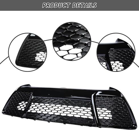 Complete Front Bumper Assembly Fit For 2015 2016 2017 Toyota Camry SE Front Bumper Cover With Support Brackets+ Upper & Lower Grille + Daytime Running Turn Signal Lights 7pcs Kit Replacement in Kuwait