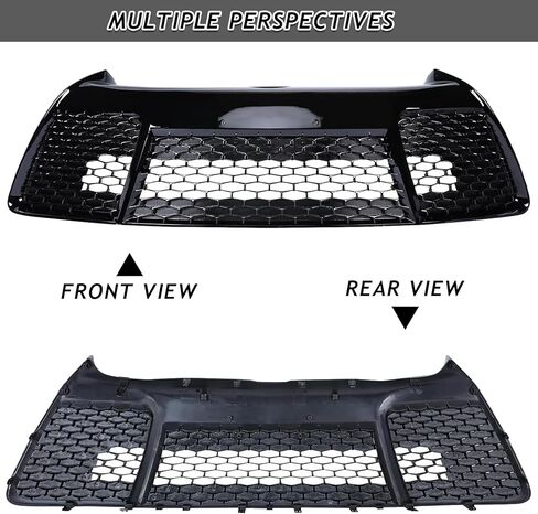 Complete Front Bumper Assembly Fit For 2015 2016 2017 Toyota Camry SE Front Bumper Cover With Support Brackets+ Upper & Lower Grille + Daytime Running Turn Signal Lights 7pcs Kit Replacement in Kuwait