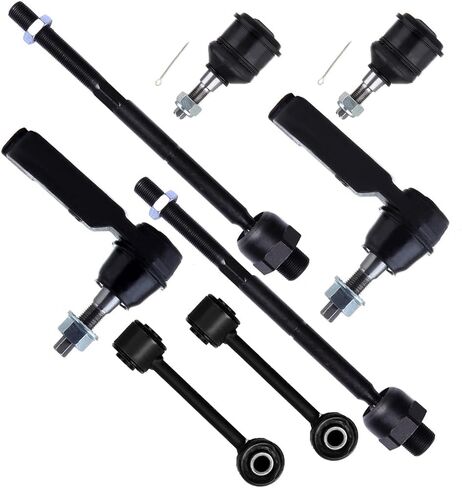 8pc Steering Parts Suspension Kit Sway Bar & Ball Joint for Jeep for Liberty 2002-2005 in Saudi Arabia