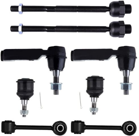 8pc Steering Parts Suspension Kit Sway Bar & Ball Joint for Jeep for Liberty 2002-2005 in Saudi Arabia