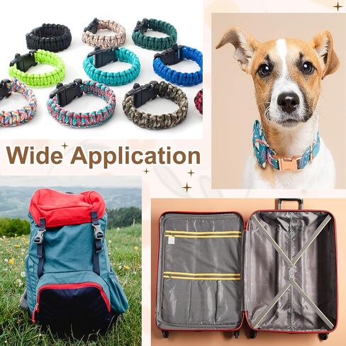 uxcell Metal Quick Side Release Buckle, Collar Buckles Clip Flat Webbing Backpack Buckle for Leather Strap in Kuwait