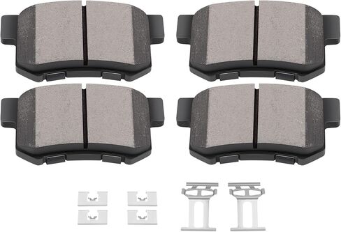 Brake Pads,ECCPP 4pcs Rear Ceramic Disc Brake Pads Kits for Acura Legend for Acura RDX for Acura RL for Acura TL,for Honda CR-V for Honda Element, for Honda Odyssey,for Isuzu Oasis in Saudi Arabia