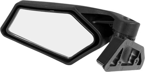 مرآة رؤية جانبية X3 زاوية عرض قابلة للتعديل متوافقة مع 2017-UP Can-am Maverick X3 XDS XRS MAX UTV مرايا جانبية زجاج + بلاستيك قطعتان in Kuwait