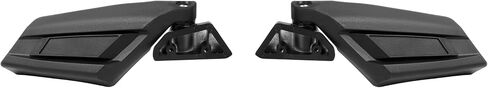 مرآة رؤية جانبية X3 زاوية عرض قابلة للتعديل متوافقة مع 2017-UP Can-am Maverick X3 XDS XRS MAX UTV مرايا جانبية زجاج + بلاستيك قطعتان in Kuwait