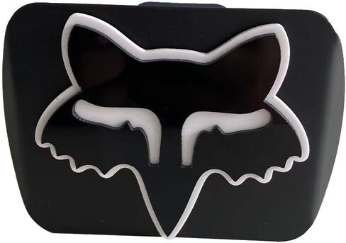 Custom 3D Metal Trailer Hitch Cover for 2'' Towing Rear Receiver Plug Cover Fox Emblem Cool Cars SUV Pickup Trucks Heavy Duty, TCG-550 in Saudi Arabia